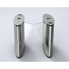 304 Stainless Steel Retractable Flap Barrier Fast Gate Opening Automatic Flap Turnstile